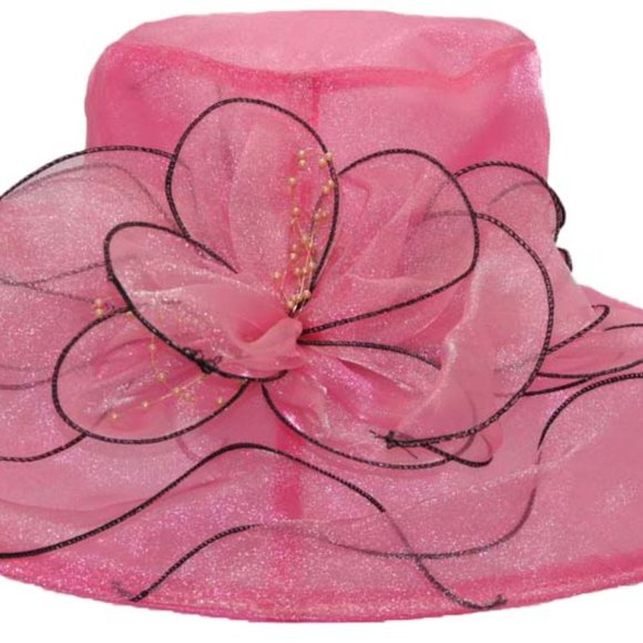 Dressy Floppy Hat Organza Church Hat - Picture 6 of 6
